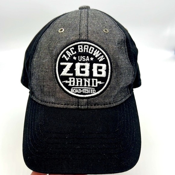 Southern Ground - Zac Brown Band ZBB Road Tested Black & Gray Baseball Hat - Picture 2 of 9